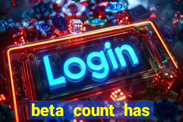 beta count has changed pt br